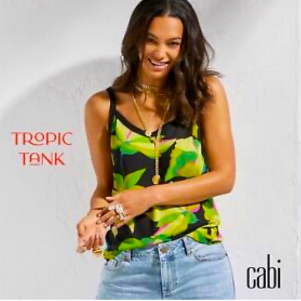 CAbi Tropic Tank. Style #6208
